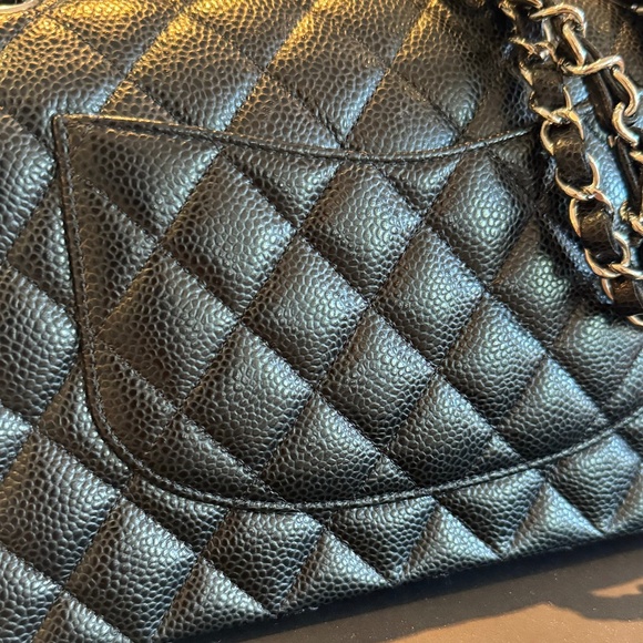 Chanel classic double flap bag SHW caviar - Picture 4 of 16